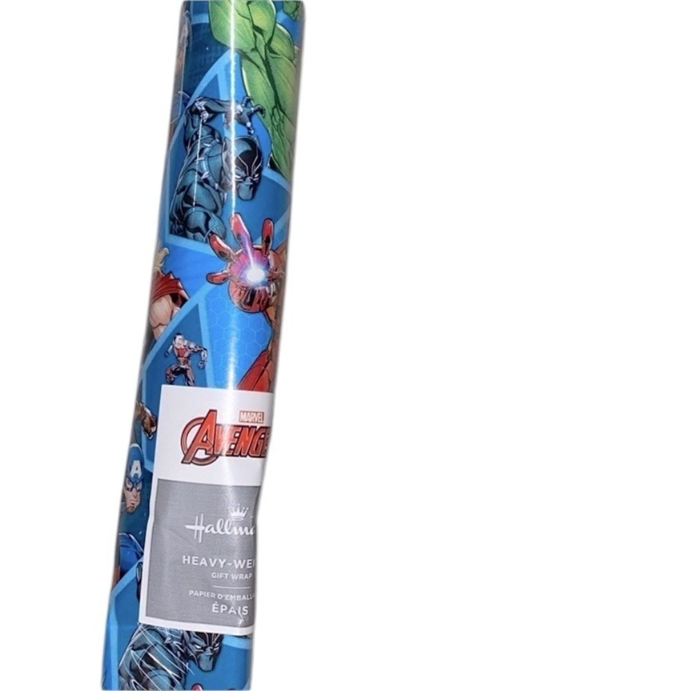 Avengers movie gift wrapping paper new in package